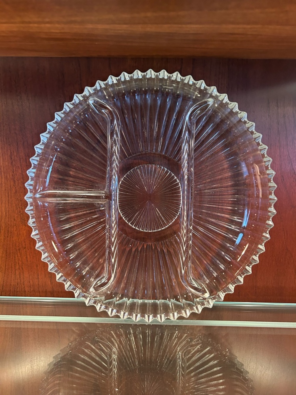 VTG Glass Platter